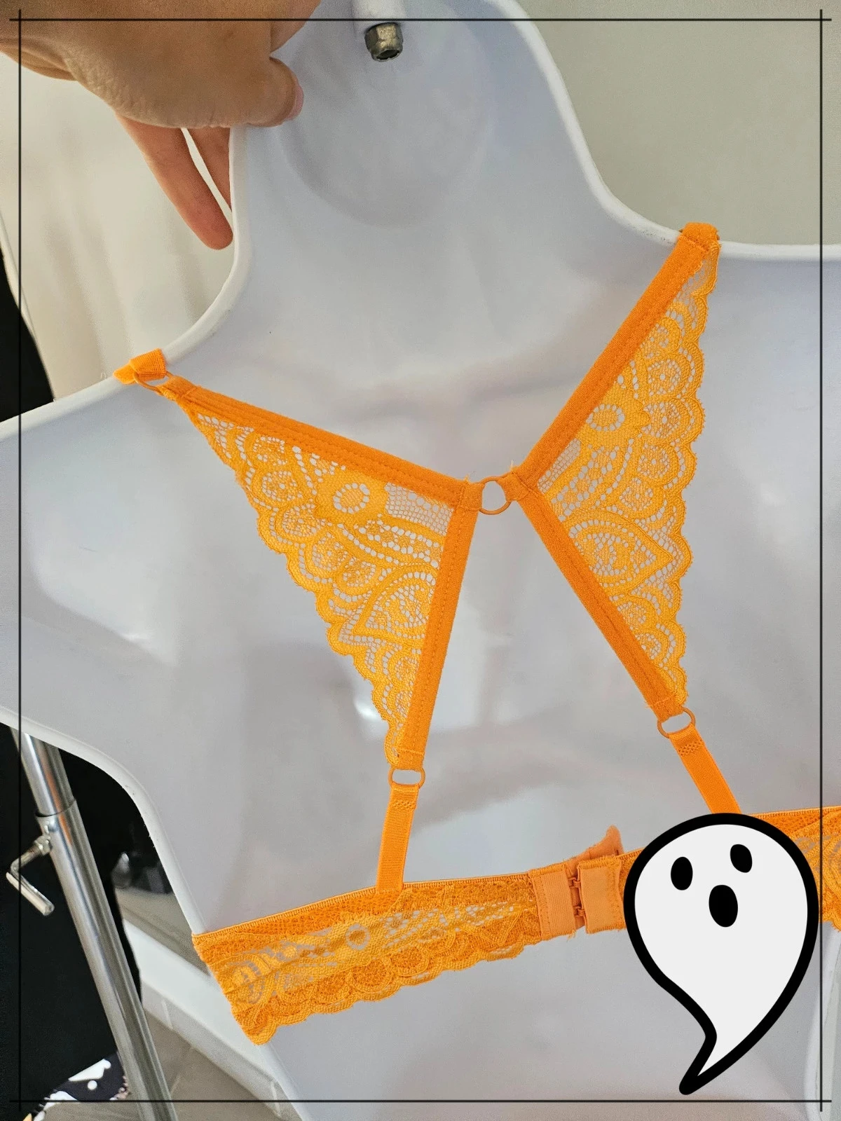 conjunto sutiã e calcinha kawaii fofo conjunto de lingerie um de renda chique – photo 8